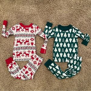 Hanna Andersson holiday pajamas size 90